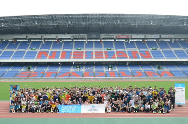 横浜マラソン2023 目標タイム別ランニングクリニック in日産スタジアム